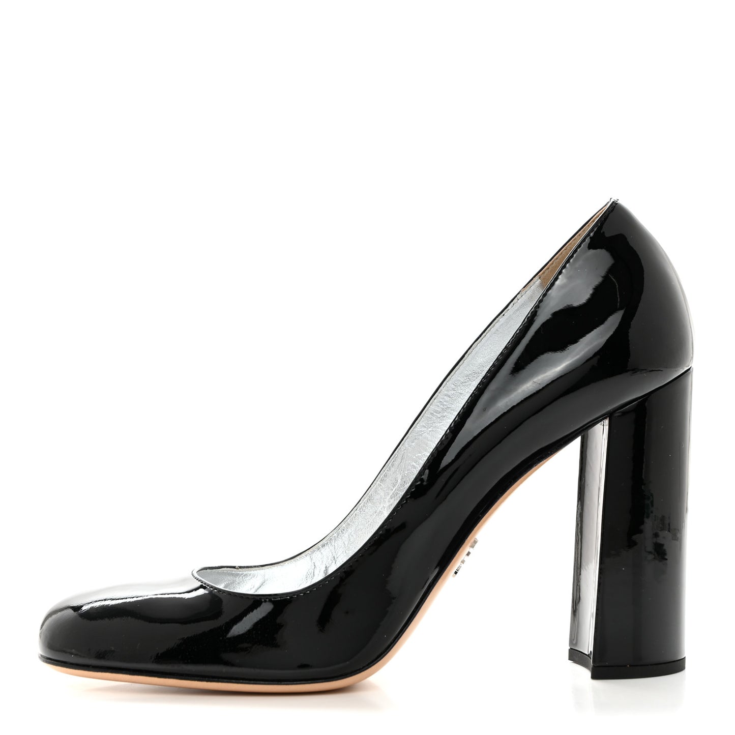 Vernice Round Toe Pumps 40.5 Black