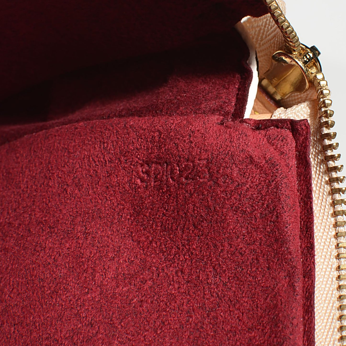 Monogram Multicolor Pochette Accessories White