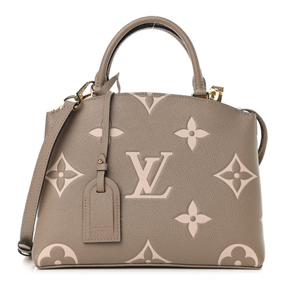 Louis Vuitton Empreinte Monogram Giant Petit Palais Tourterelle Creme 1 of 8
