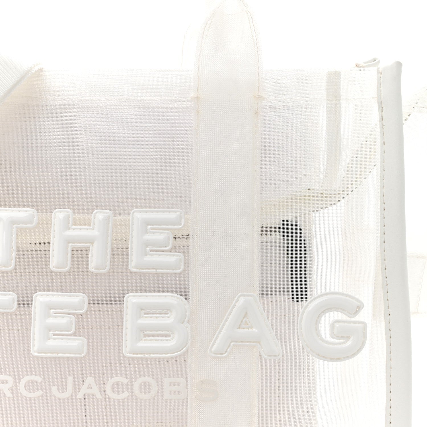 Marc Jacobs Nylon Medium The Mesh Tote Bag White 8 of 10