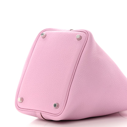 Hermes Taurillon Clemence Picotin Lock 18 PM Mauve Sylvestre 10 of 11