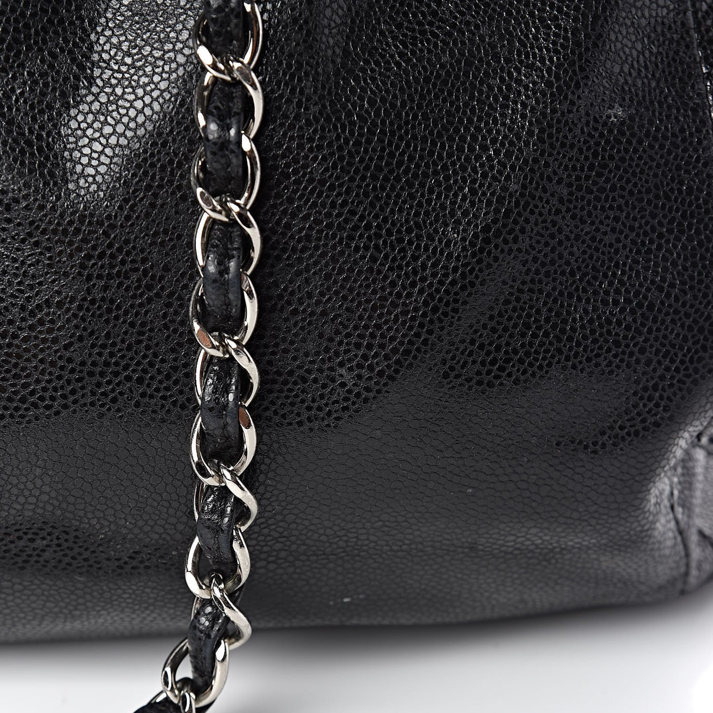 Caviar 31 Drawstring Tote Black