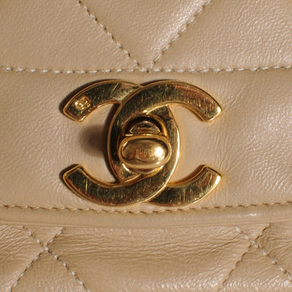 Chanel Lambskin Medium Single Flap Beige 5 of 10