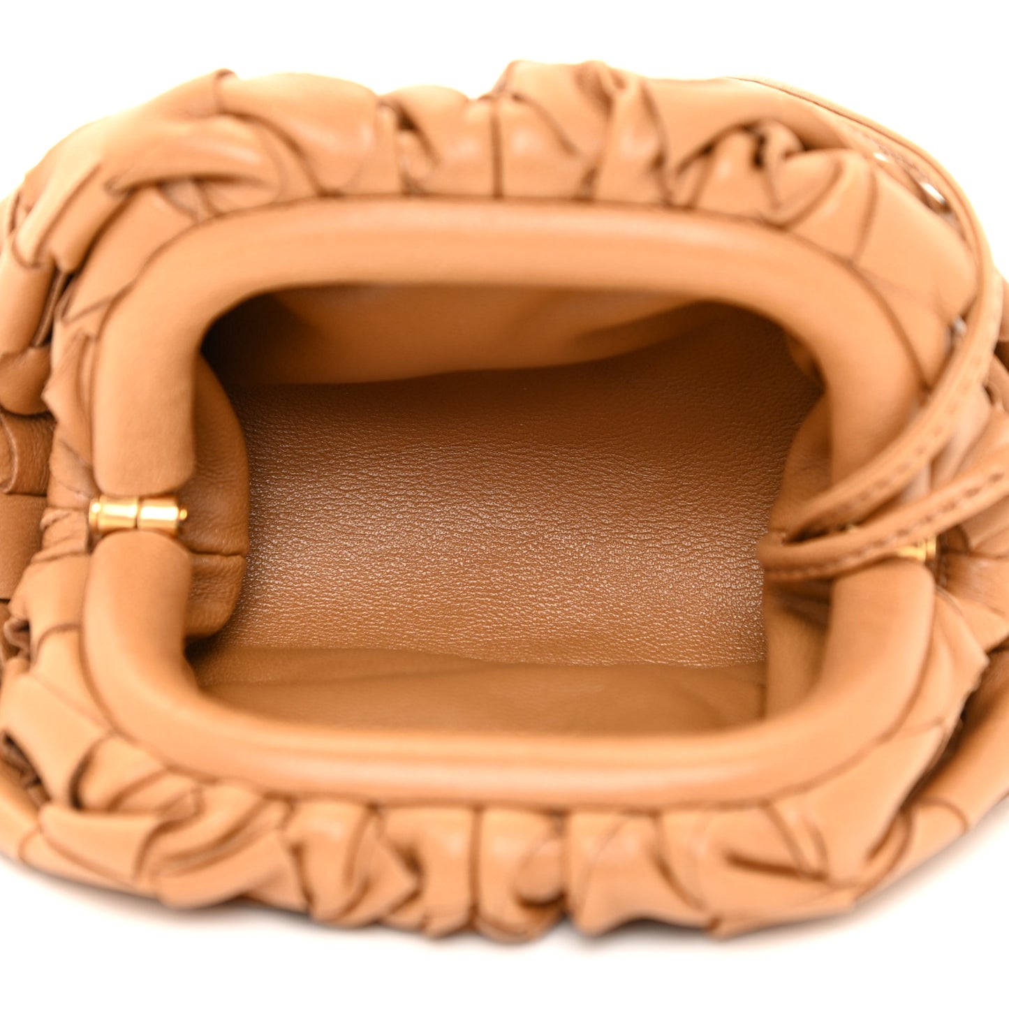 Nappa Intrecciato Coin Purse Carmel