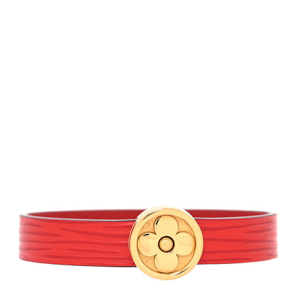 Louis Vuitton Epi Bracelet 19 Red 1 of 6