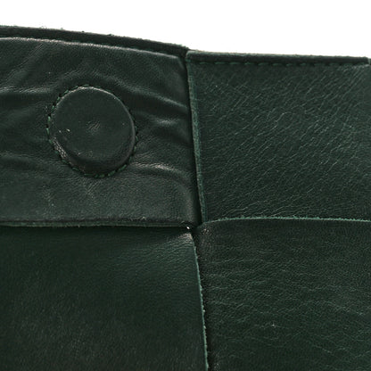 Bottega Veneta Grained Calfskin Maxi Intrecciato Cassette Crossbody Bag Raintree Green 12 of 12