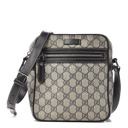 Gucci GG Plus Monogram Messenger Bag Dark Brown 1 of 13