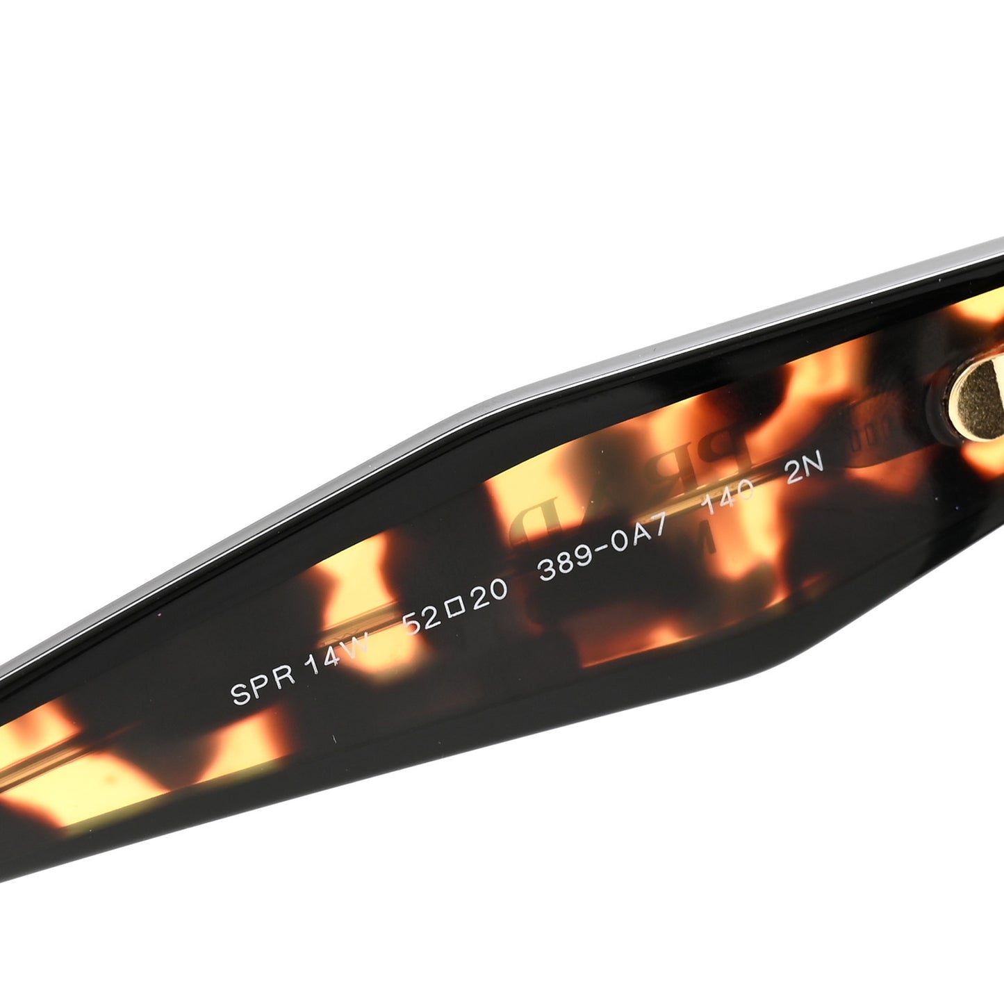 Acetate Sunglasses SPR 14W Tortoise Black
