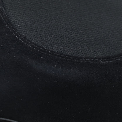 Louis Vuitton Suede Monogram Uniformes Cap Toe Chelsea 80mm Ankle Boots 40 Black 10 of 11