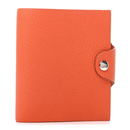 Hermes Togo Ulysse Mini Notebook Orange 1 of 10
