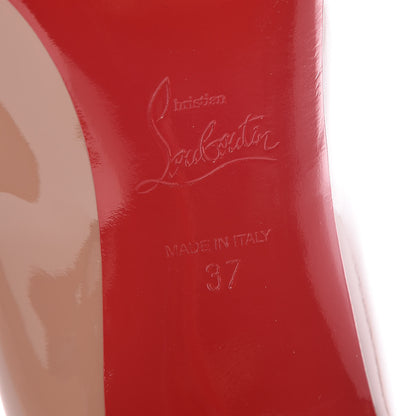 Christian Louboutin Patent Pigalle Follies 85 Pumps 37 Nude 7 of 10
