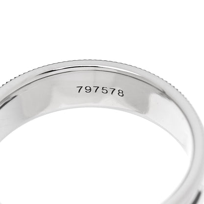 Harry Winston Platinum Milgrain Wedding Band Ring 52 6 5 of 6