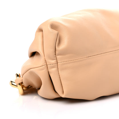 Bottega Veneta Calfskin The Pouch Chain Almond 7 of 8