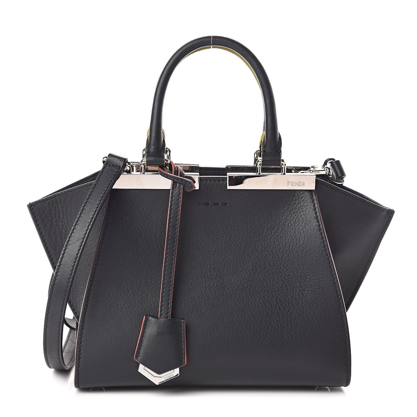 Vitello Dolce Mini 3jours Tote Blue Notte
