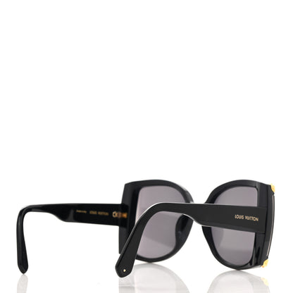 Louis Vuitton Acetate Nylon In The Mood For Love Sunglasses Z1294E Black 4 of 10