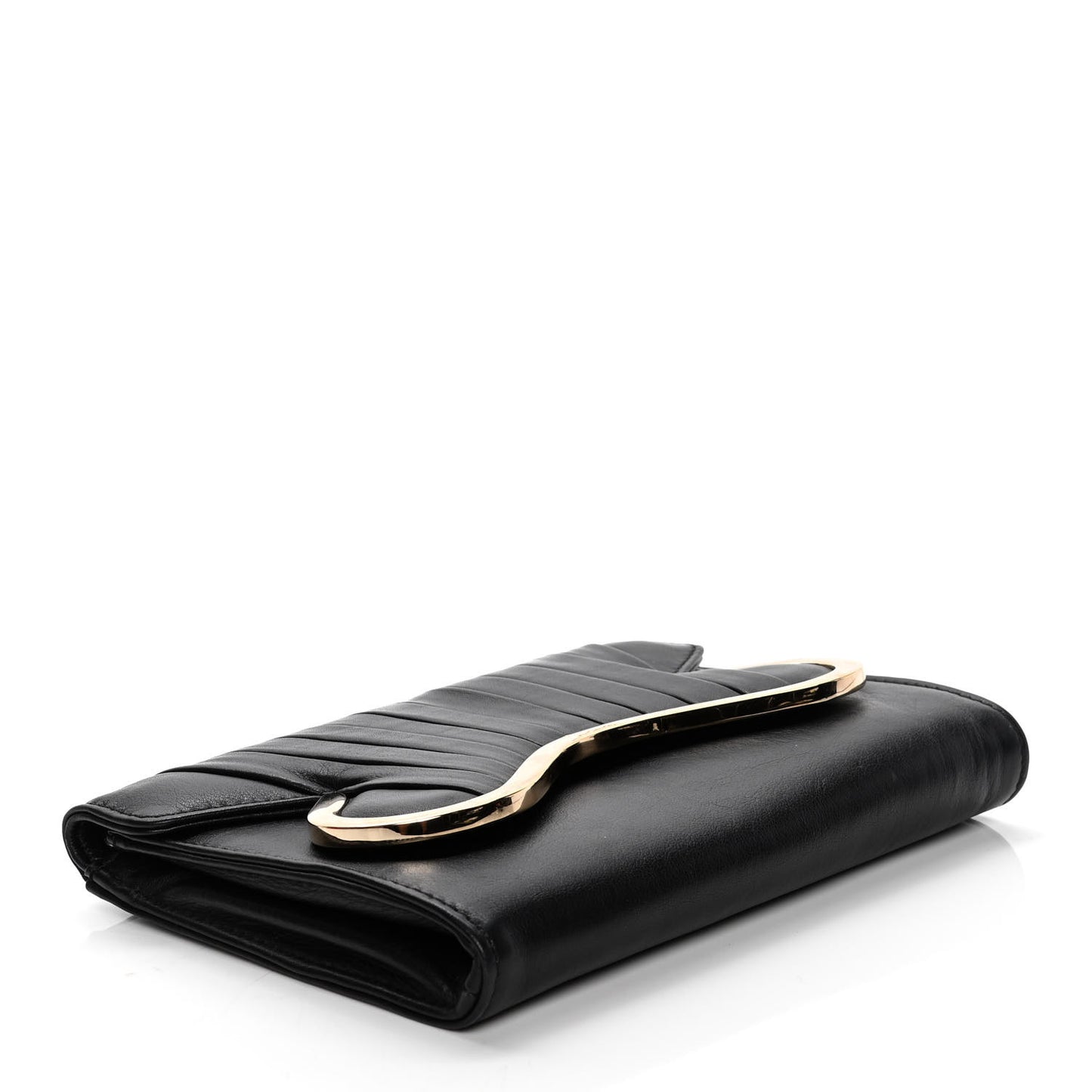 Calfskin Brooklin Clutch Black