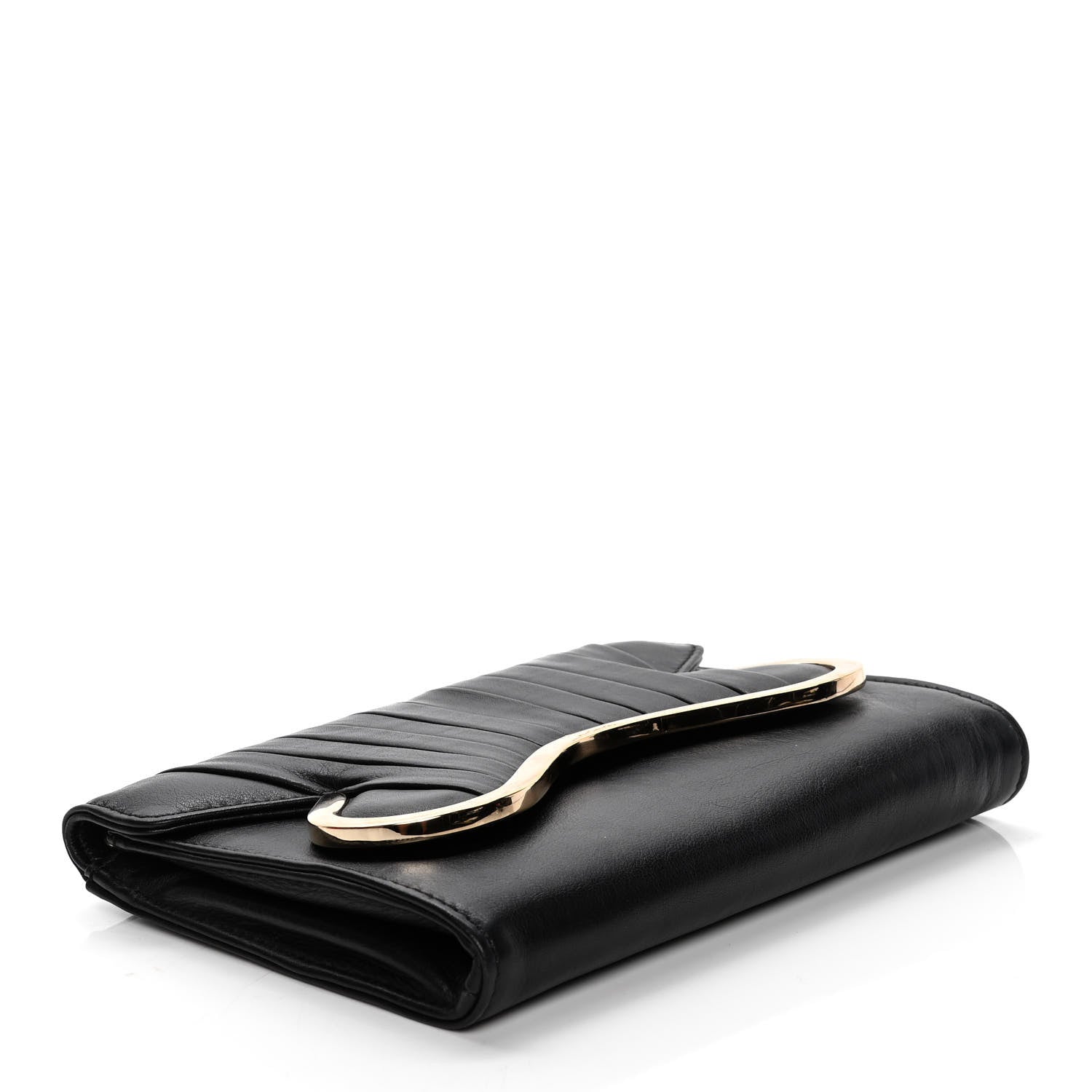 Christian Louboutin Calfskin Brooklin Clutch Black 3 of 7