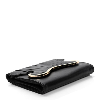 Christian Louboutin Calfskin Brooklin Clutch Black 3 of 7