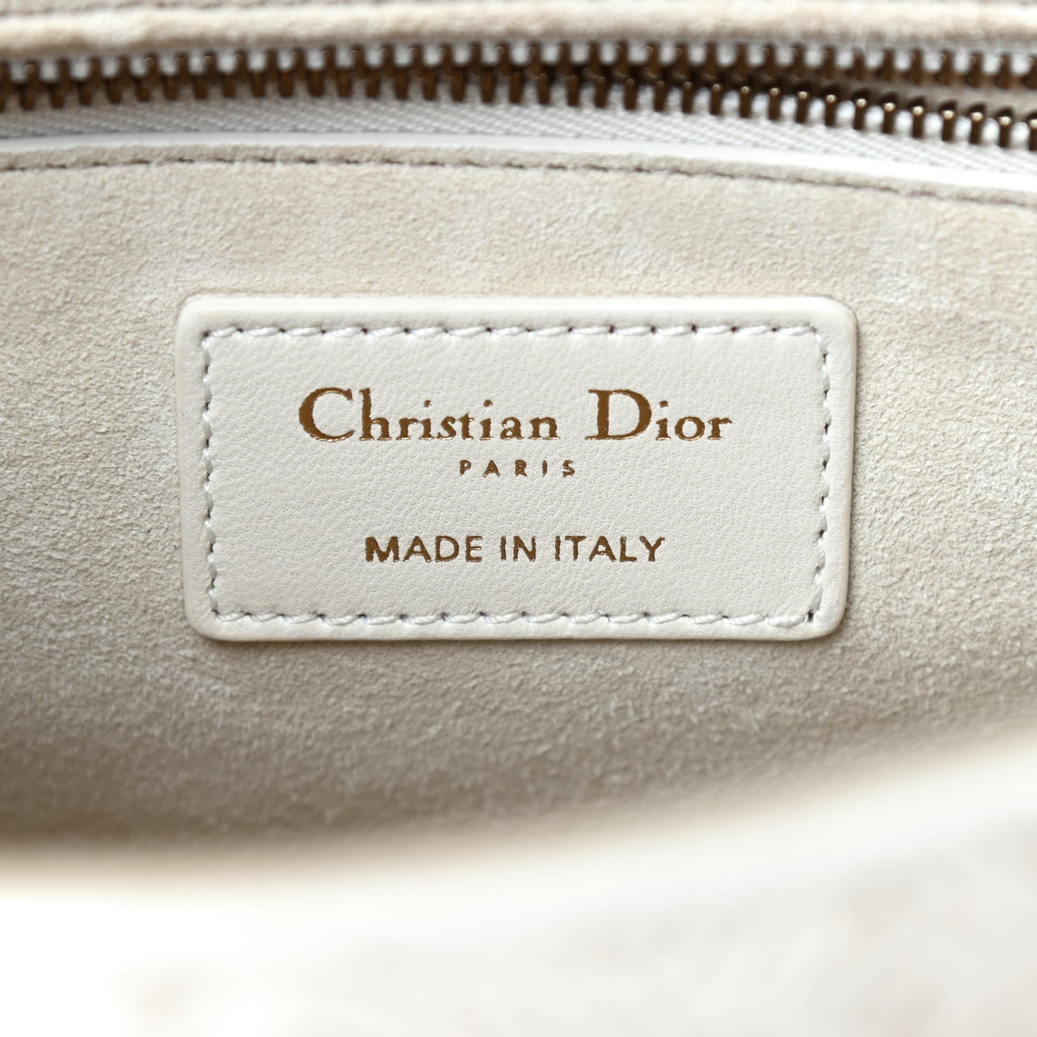 Christian Dior Smooth Calfskin Embroidered The Moon in My Eyes Medium Lady Dior White 8 of 13