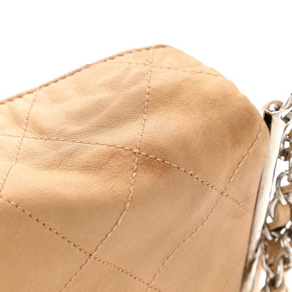 Chanel Lambskin Stitched Medium Ultimate Soft Tote Beige 21 of 23