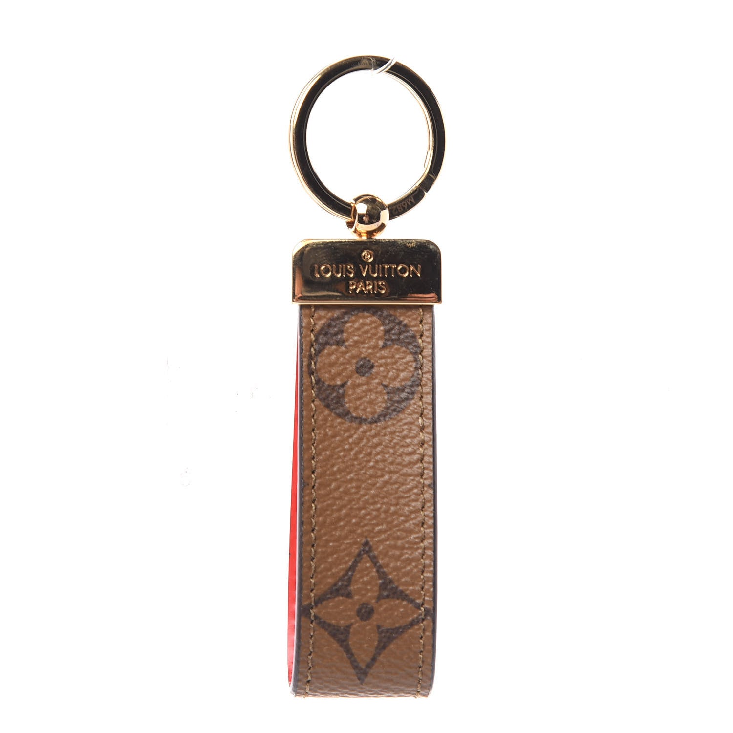 Louis Vuitton Reverse Monogram Dragonne Key Holder 1 of 4