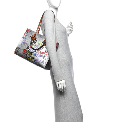 Louis Vuitton Metallic Monogram LV Garden OnTheGo MM Silver 2 of 9