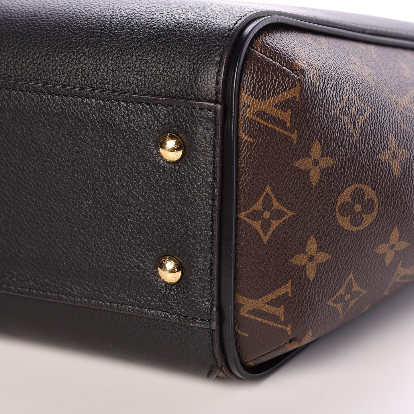 Calfskin Monogram Kimono Tote Black