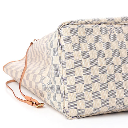 Louis Vuitton Damier Azur Neo Neverfull GM Rose Ballerine 10 of 13