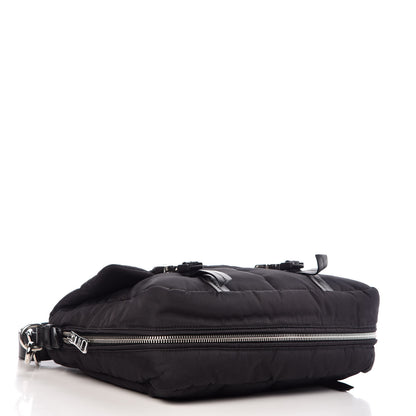 Prada Tessuto Nylon Bomber Messenger Black 4 of 10