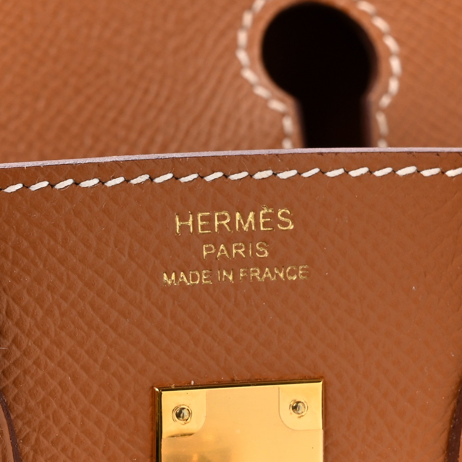 Hermes Epsom Birkin Sellier 25 Gold 6 of 12