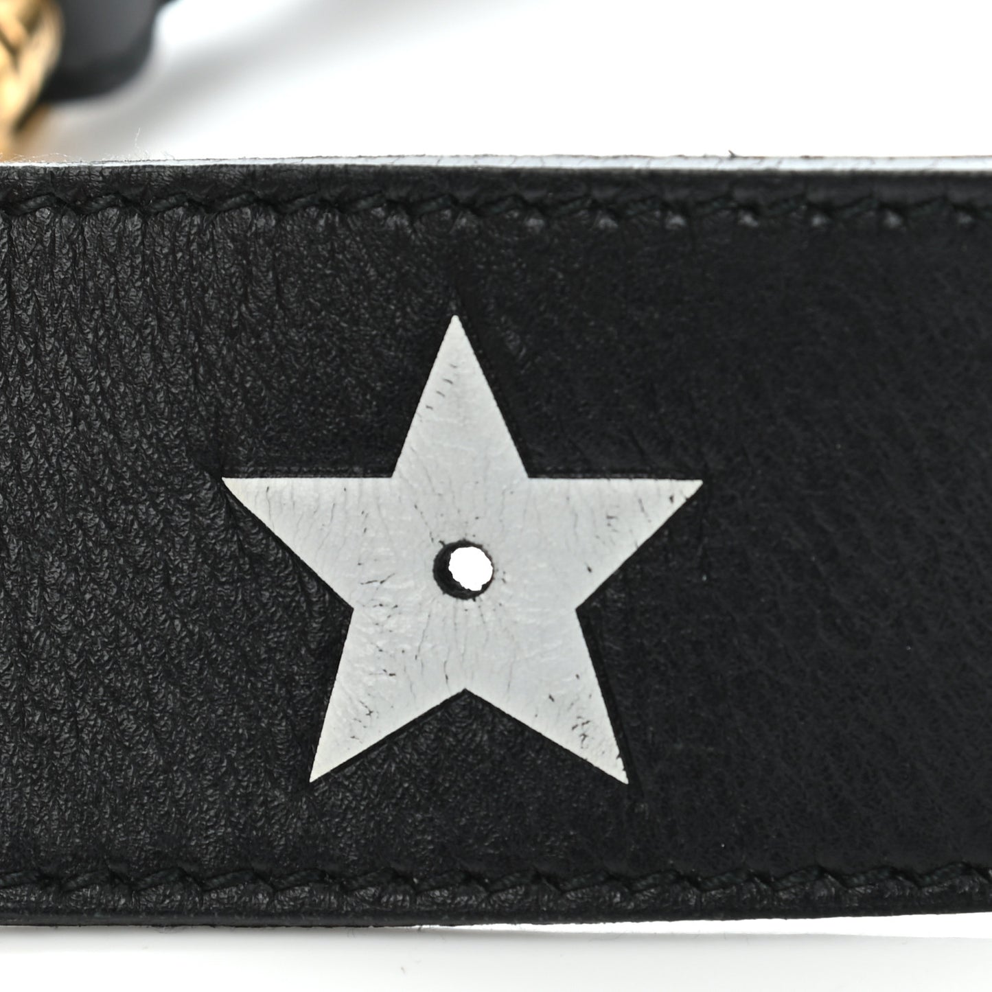 Calfskin J'Adior Shoulder Strap Black