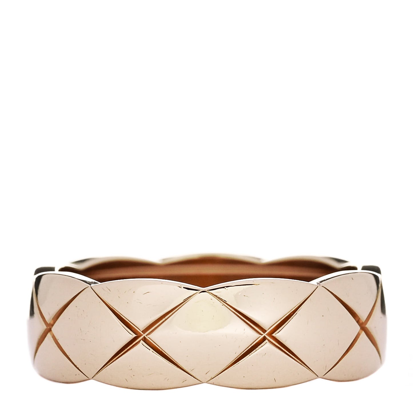 18K Beige Gold Small Coco Crush Ring 58 8.5
