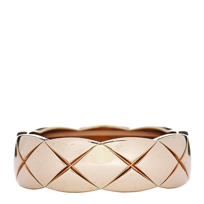 Chanel 18K Beige Gold Small Coco Crush Ring 58 8.5 3 of 6