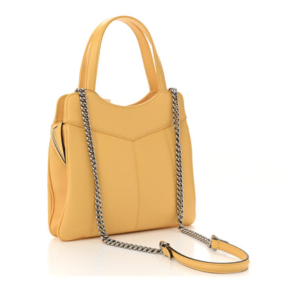 Gucci Senna Calfskin Petite GG Small Tote Bag Sunny Yellow 3 of 10