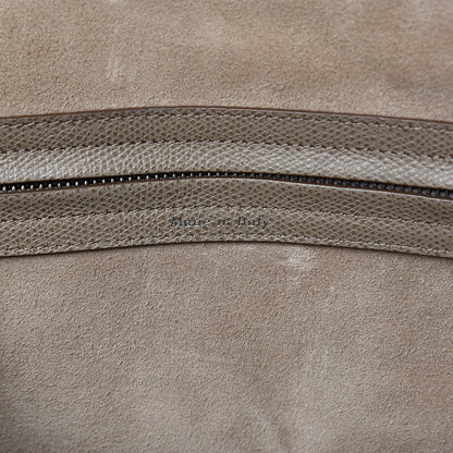 Celine Grained Calfskin Medium Phantom Luggage Taupe 6 of 16