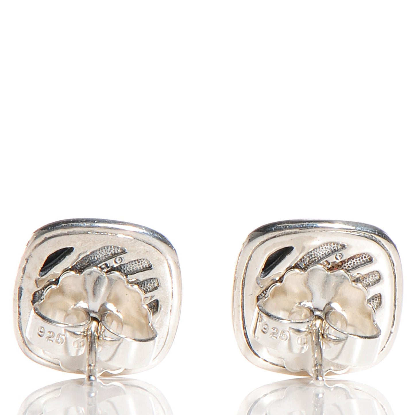 Sterling Silver 18K Yellow Gold Blue Topaz 7mm Albion Earrings