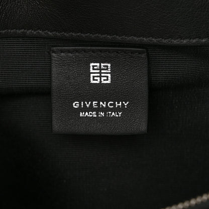 Givenchy Soft Calfskin 4G Embossed Medium Shoulder Bag Black 6 of 11
