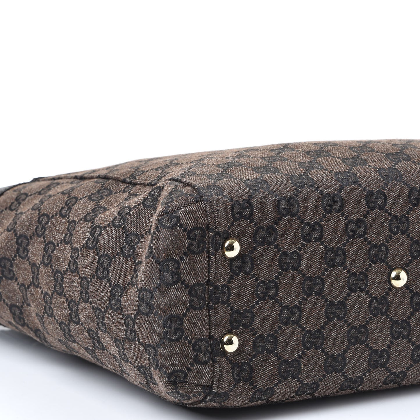 Monogram Crest Tote Brown