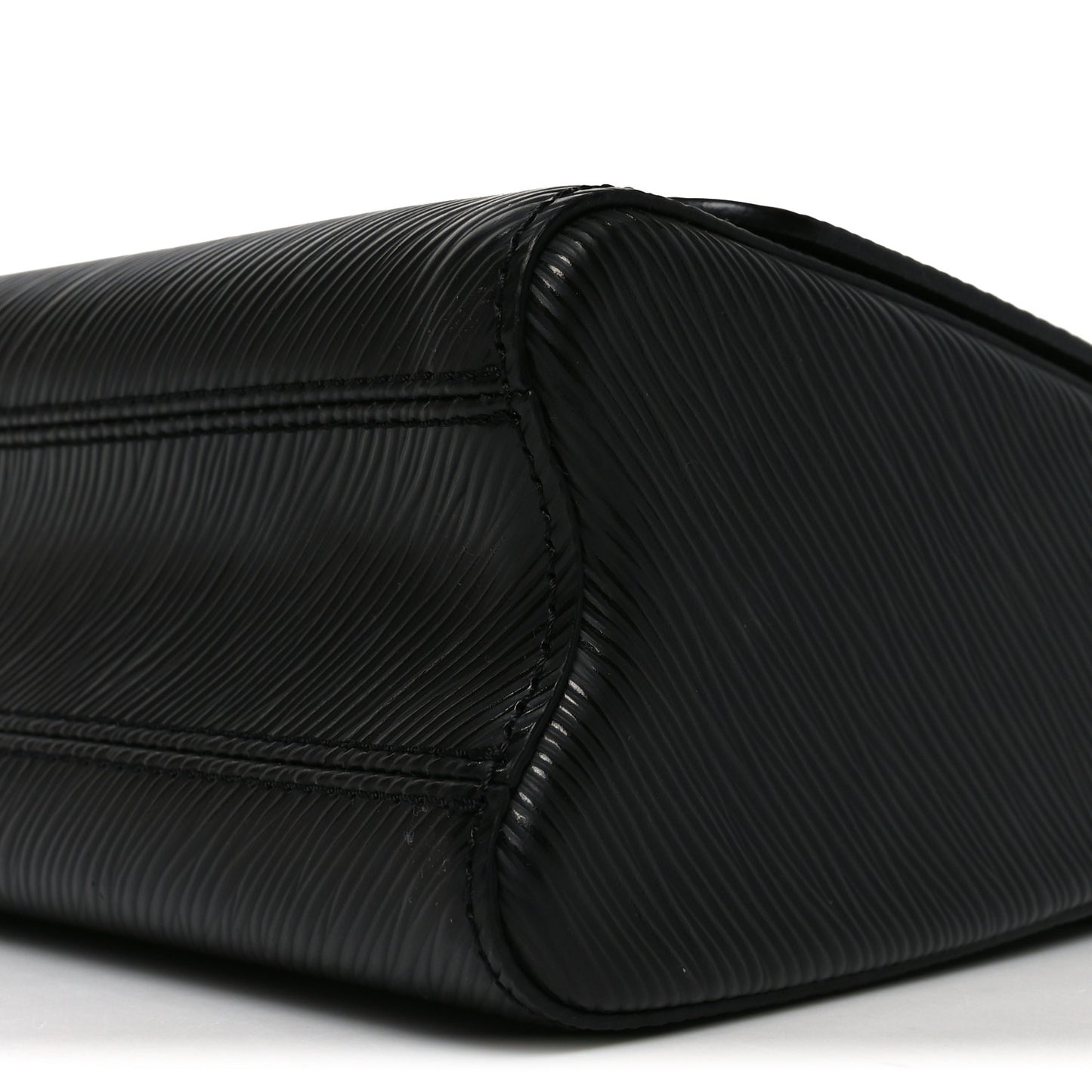 Epi Studded Sol Twist Shoulder Bag MM Black