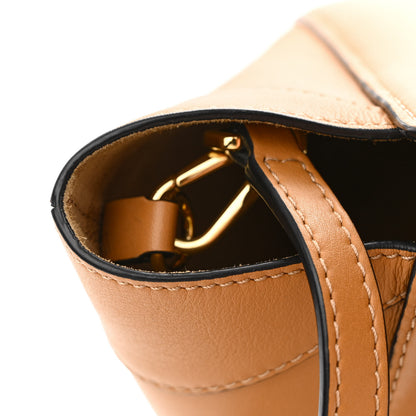 Loewe Calfskin Small Hammock Nugget Shoulder Bag Light Caramel 13 of 14