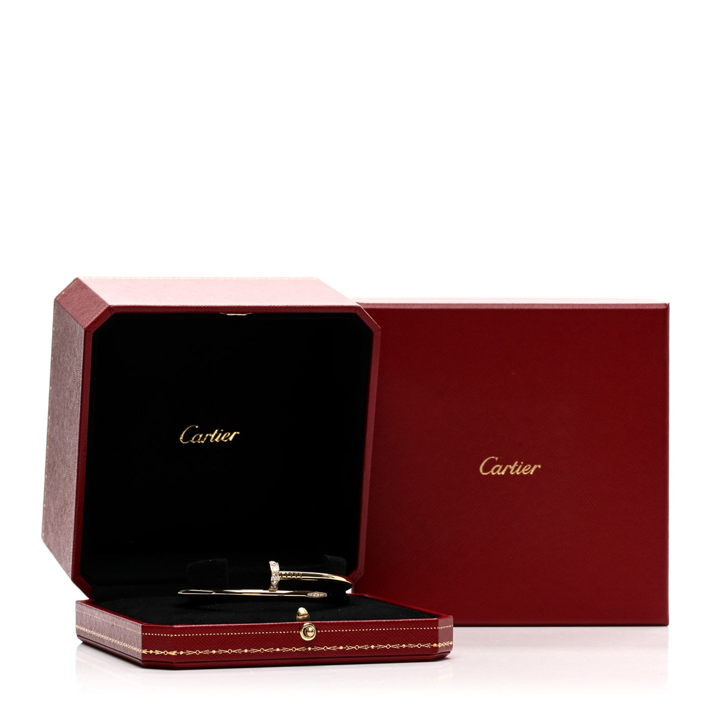 18K Yellow Gold Diamond Juste Un Clou Bracelet 18
