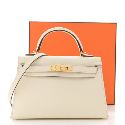 Hermes Epsom Mini Kelly Sellier 20 Nata 11 of 11