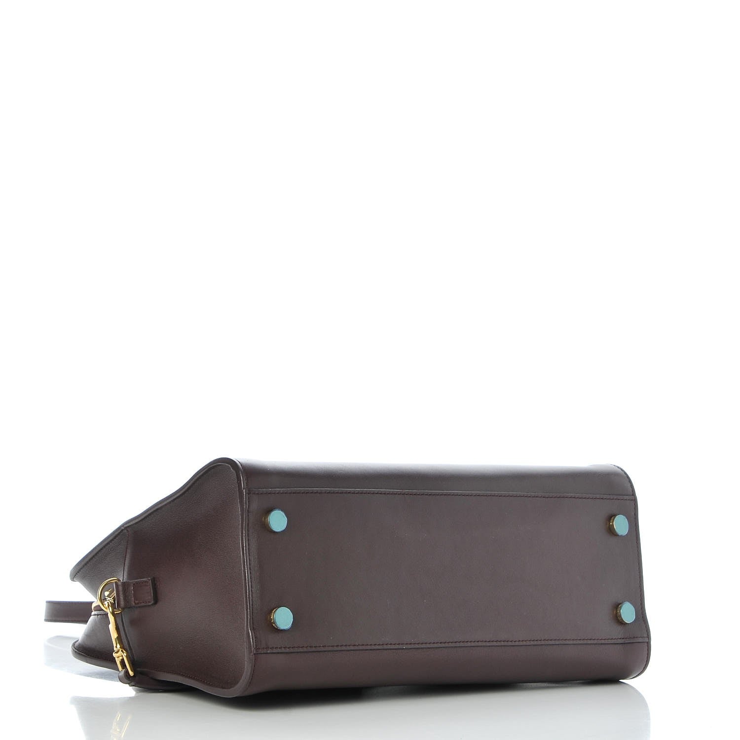 Saint Laurent Calfskin Small Monogram Cabas Bordeaux 4 of 7