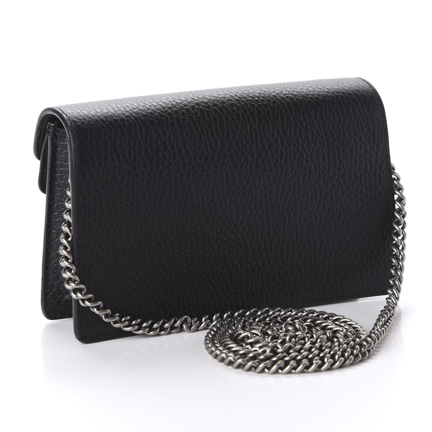 Gucci Calfskin Super Mini Dionysus Shoulder Bag Black 3 of 10