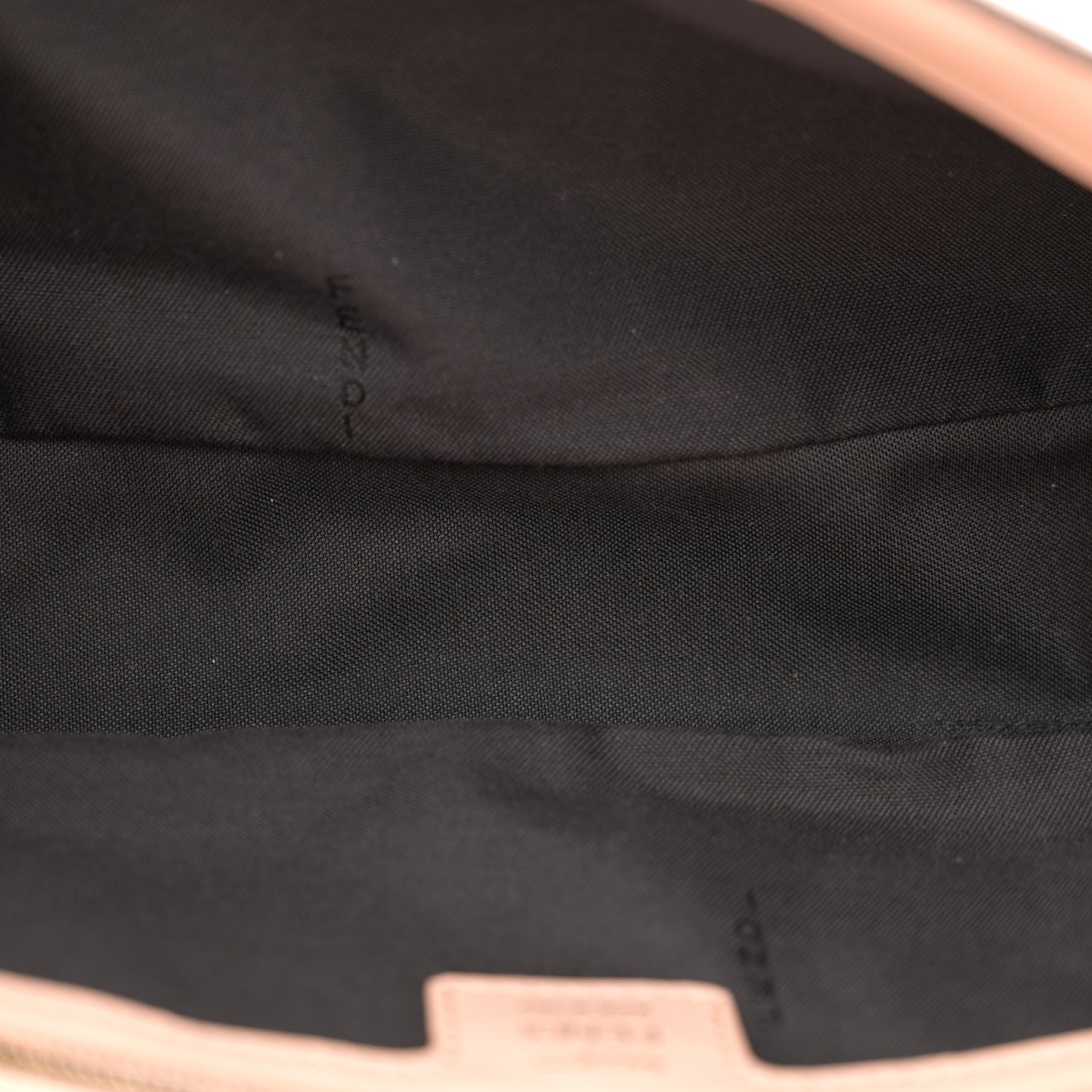 Nappa FF 1974 Embossed Baguette Rosa Quarzo