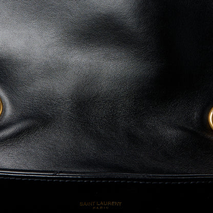 Saint Laurent Calfskin Y Quilted Monogram Medium Loulou Chain Satchel Black 13 of 13