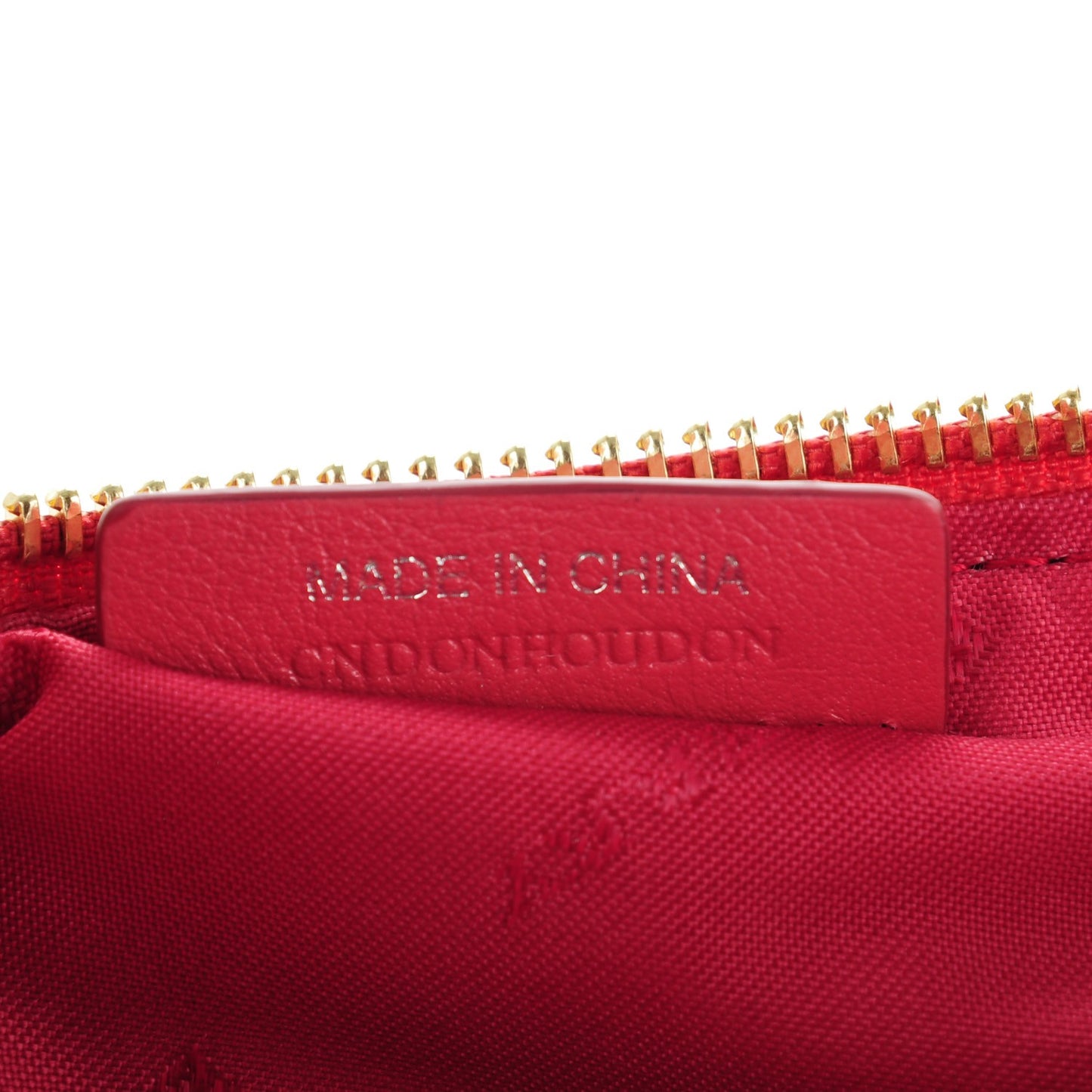 Haymarket Check Small Peyton Crossbody Clutch Bag Bright Rose