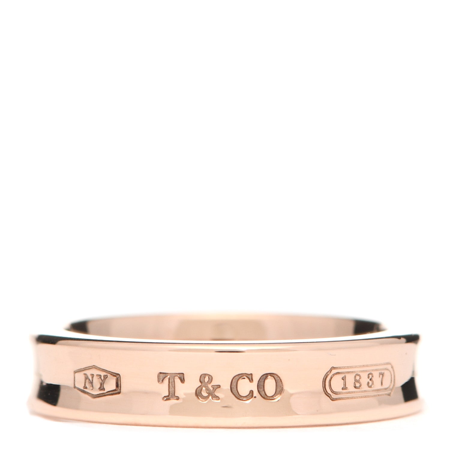 Tiffany Rubedo Narrow 1837 Band Ring 47 4 1 of 4