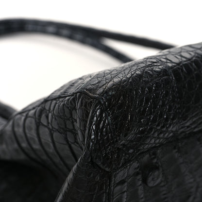 Nancy Gonzalez Crocodile Large Linda Tote Tote Black 13 of 18