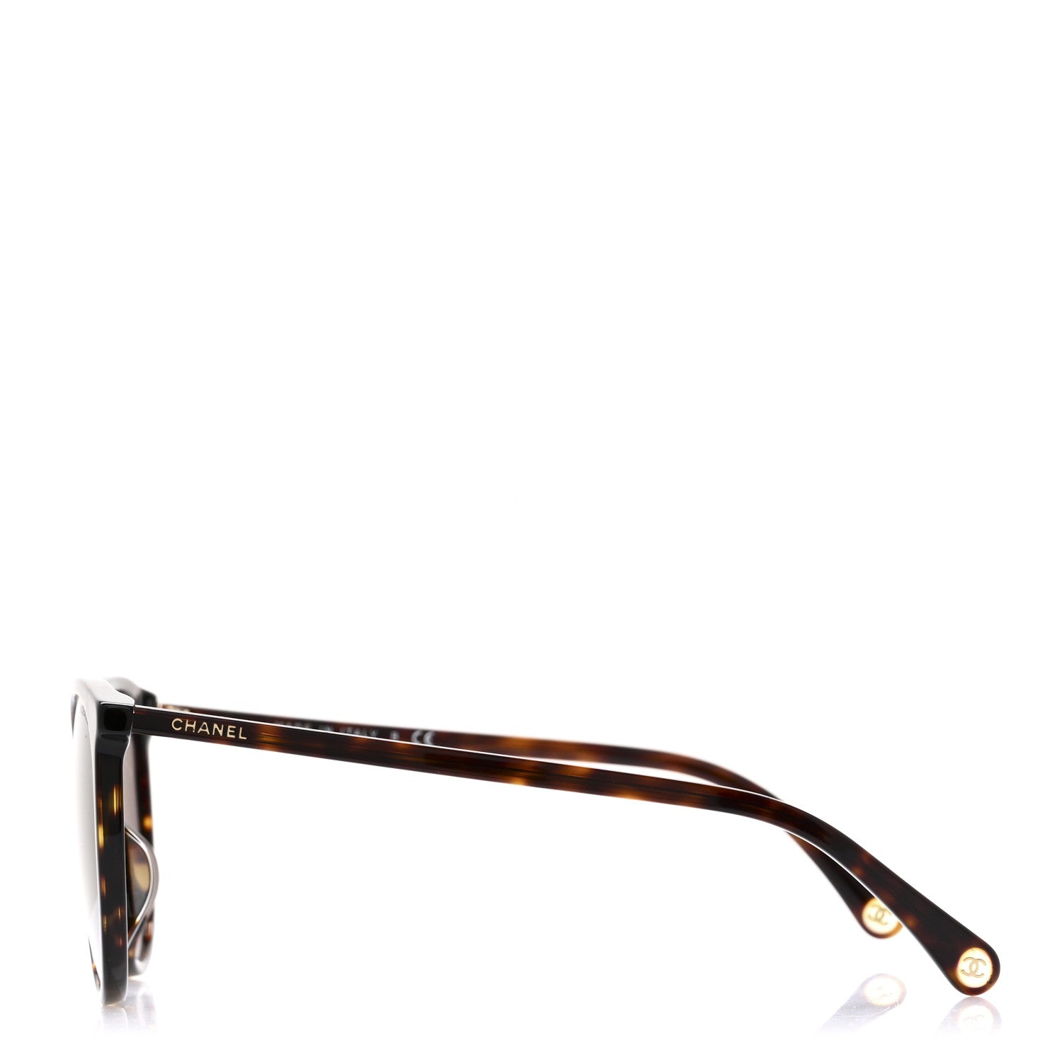 Chanel Acetate Pantos Cat Eye Sunglasses 5448-A Tortoise 1791912